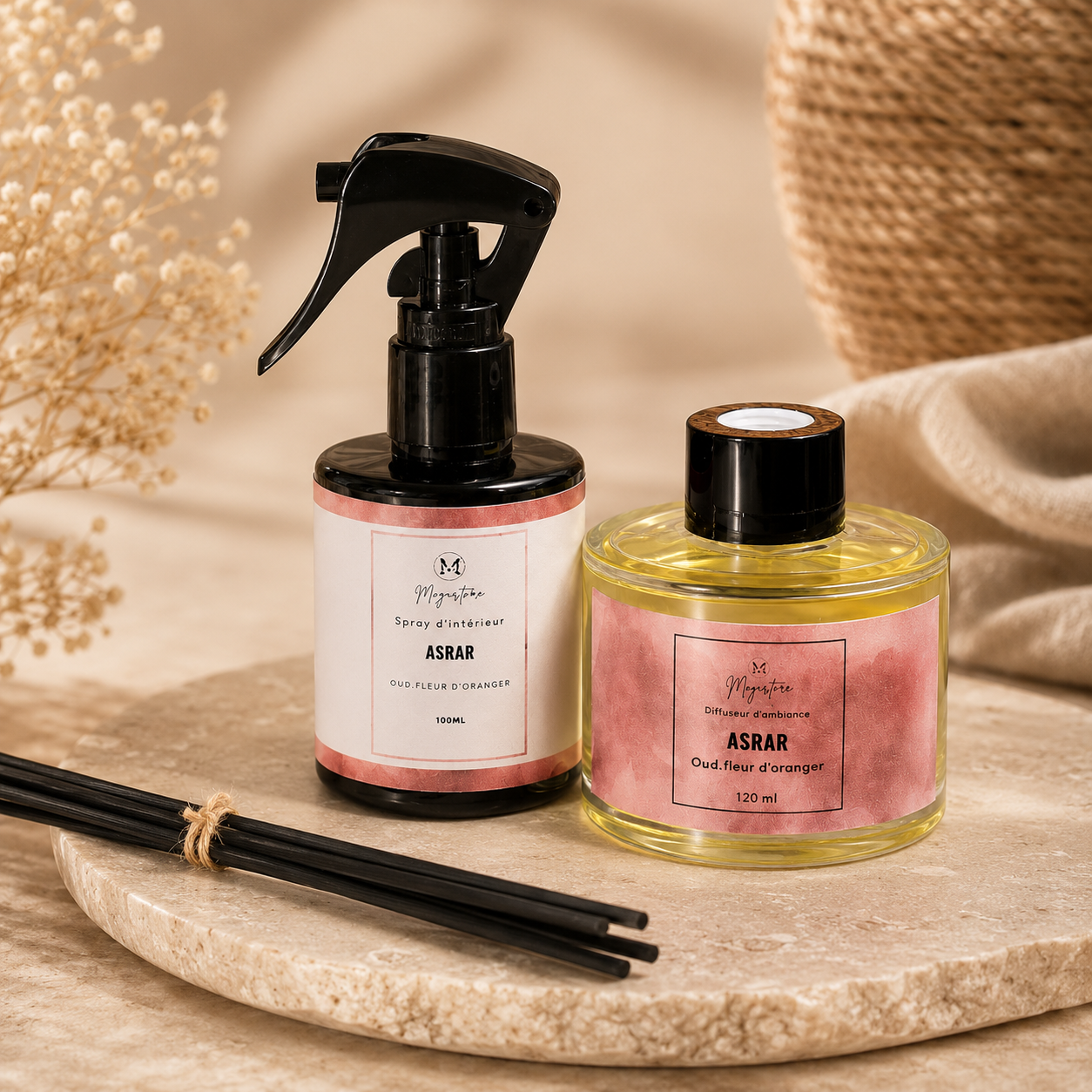 Pack Parfums d'Ambiance – Brumes de Maison Premium (Livraison Gratuite)