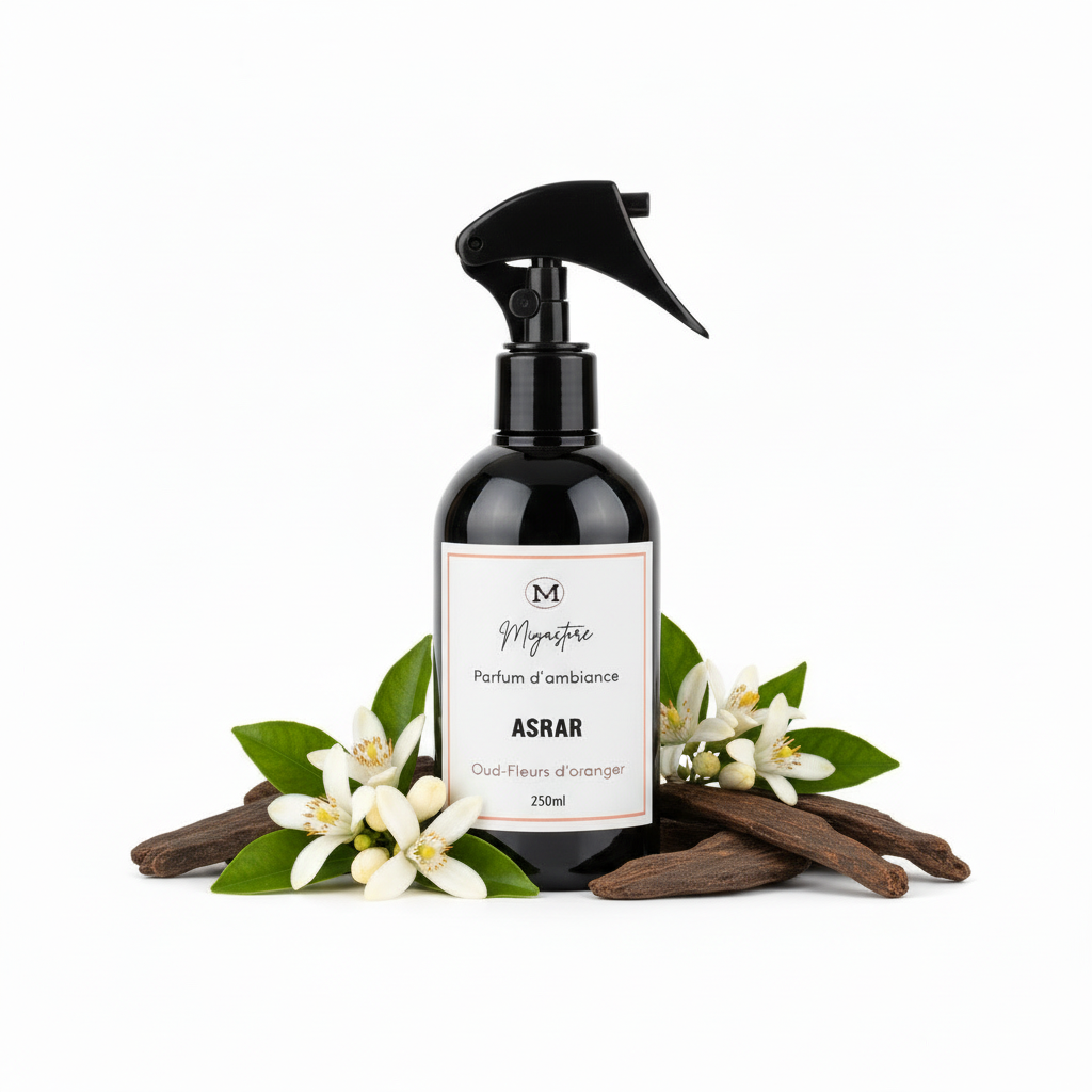 ASRAR Oud-Fleurs d'oranger Parfum d'ambiance