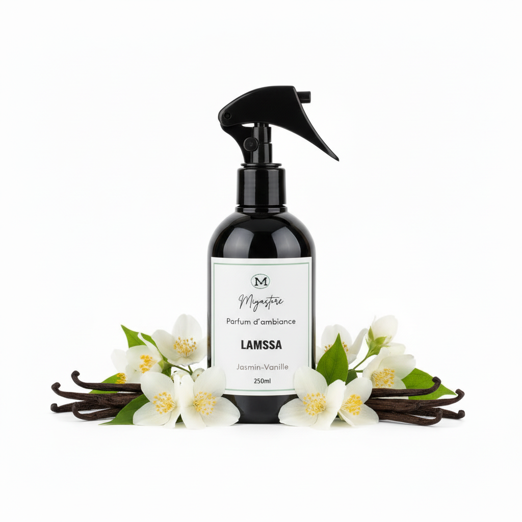 LAMSSA Jasmin-Vanille Parfum d'ambiance