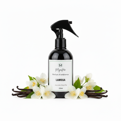 LAMSSA Jasmin-Vanille Parfum d'ambiance