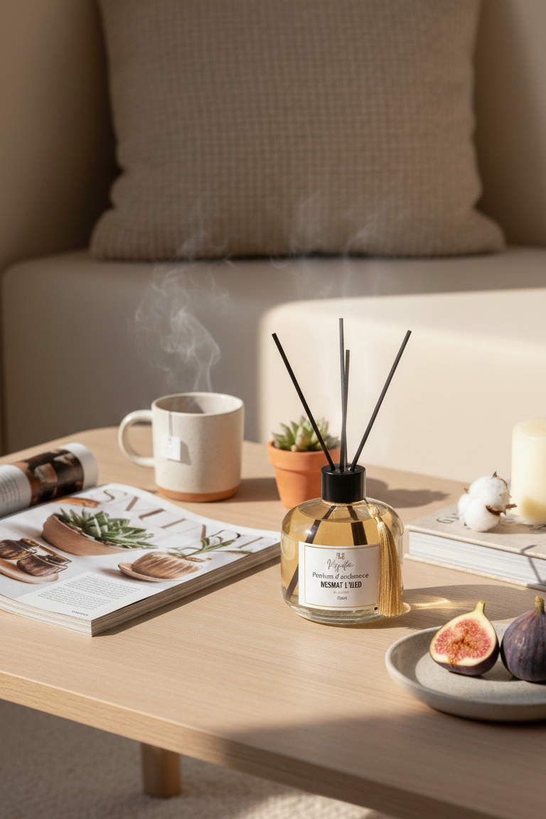 Diffuseur de Parfum de  Luxe Figue & Coton -200 ML